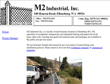 Tablet Screenshot of m2industrial.com